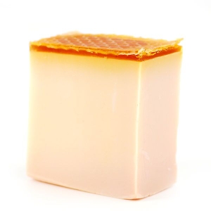 taking just one beautiful forbidden bite out of the Lush honey soap